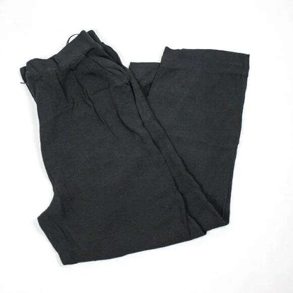 Wild Rose Black Dress Pants Elastic Waist … - Picture 1 of 4